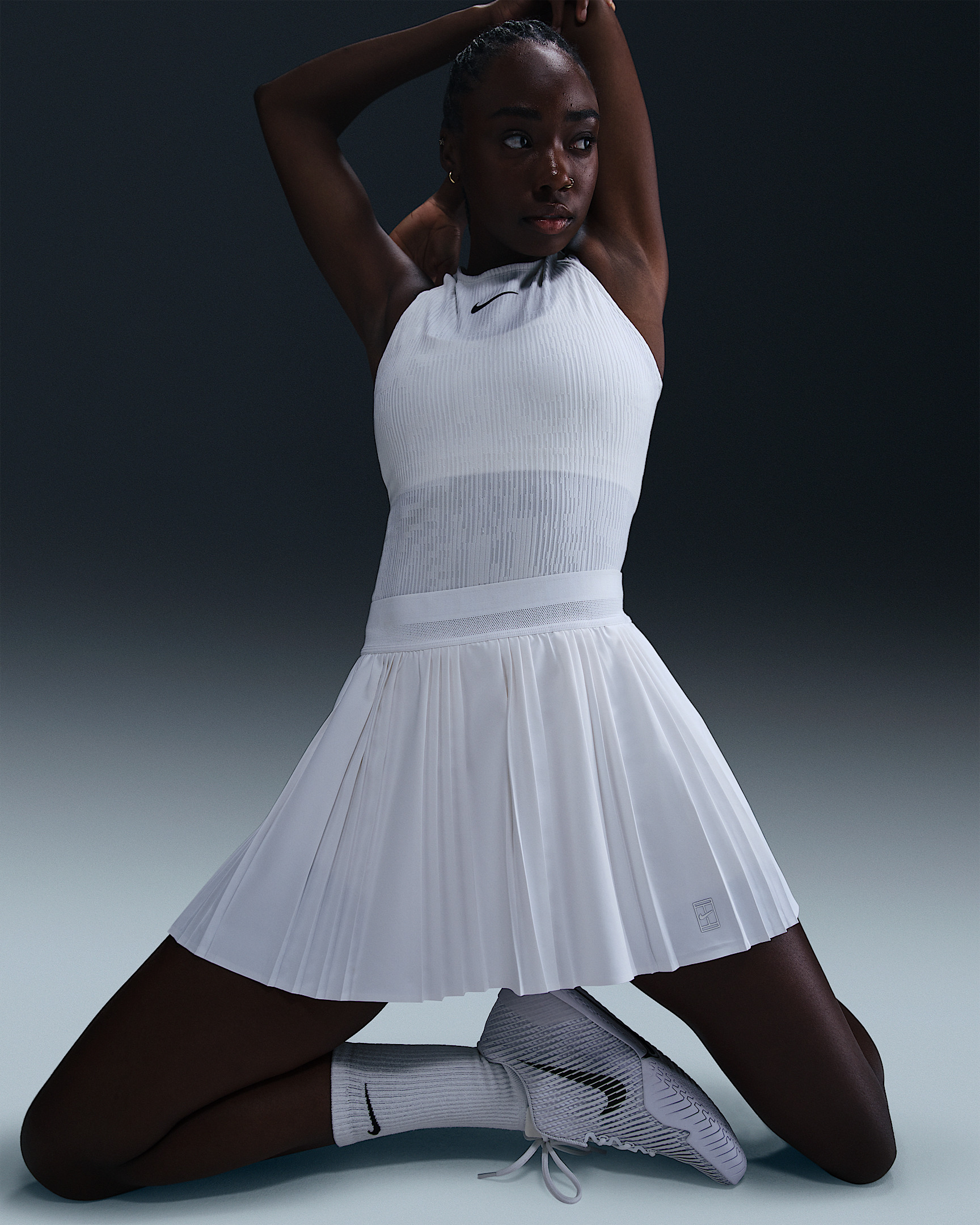 NikeCourt Advantage Women's Dri-FIT Pleated Tennis Skirt - 5