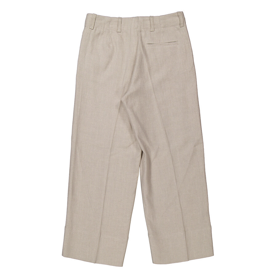 Max Mara Cadice Linen-Blend Trousers - 2