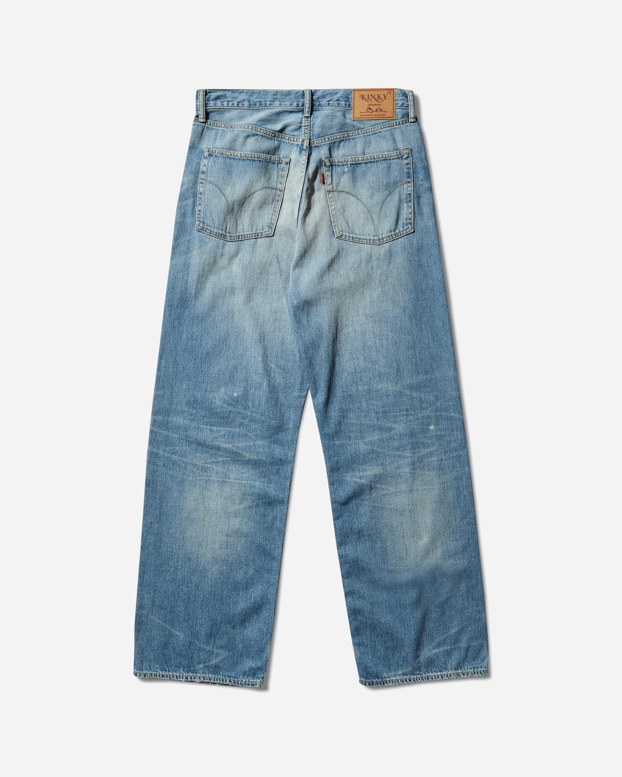 Men's CH Processed Baggy Pants Dark Indigo Blue - 2