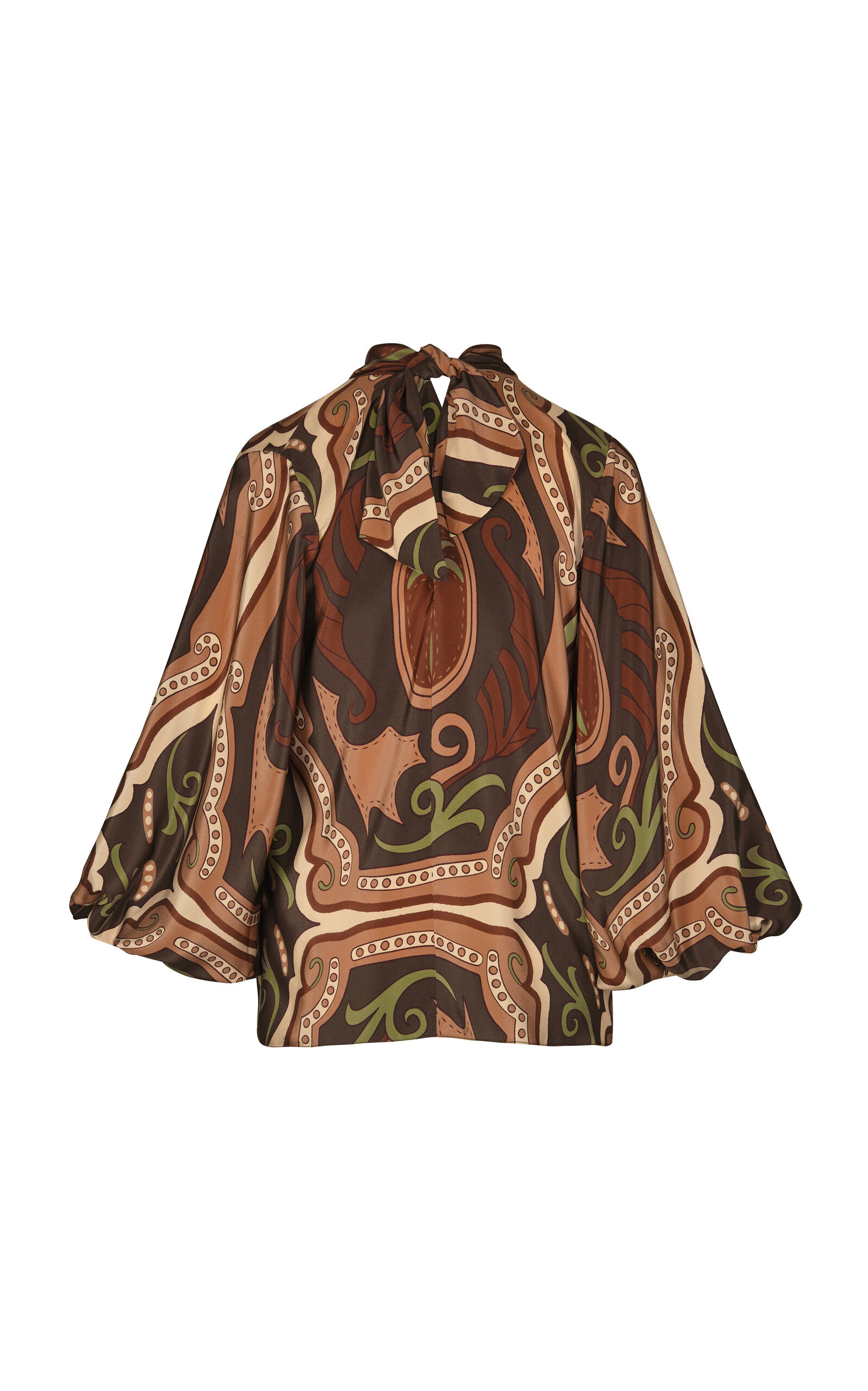 Intricate Islands Silk Top multi - 5
