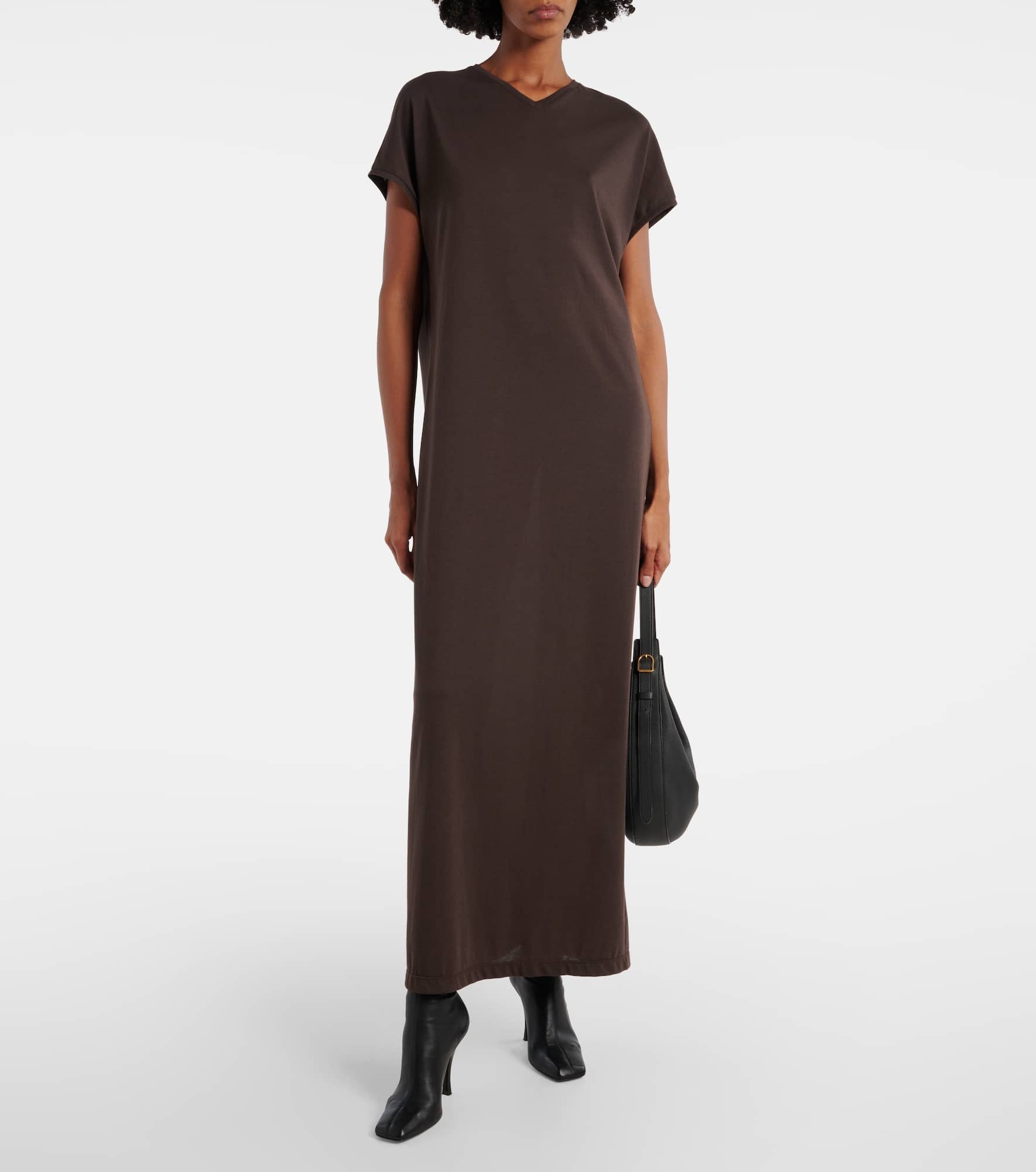 Verda cotton-blend jersey maxi dress - 2