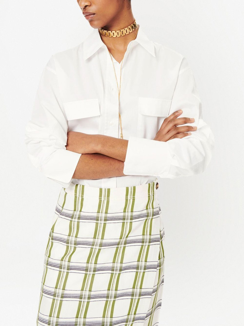 check wrap skirt 5
