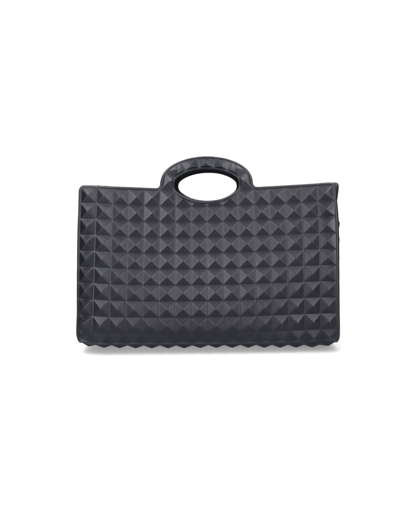 Valentino Garavani - Shopping Bag Le Troisieme Rubber - 3
