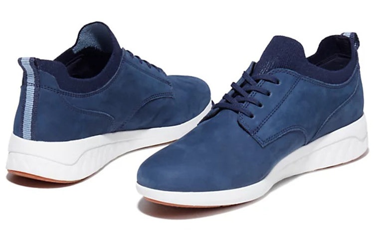(WMNS) Timberland Bradstreet Ultra Leather Oxford trainers 'Navy' A2GP9019 - 4
