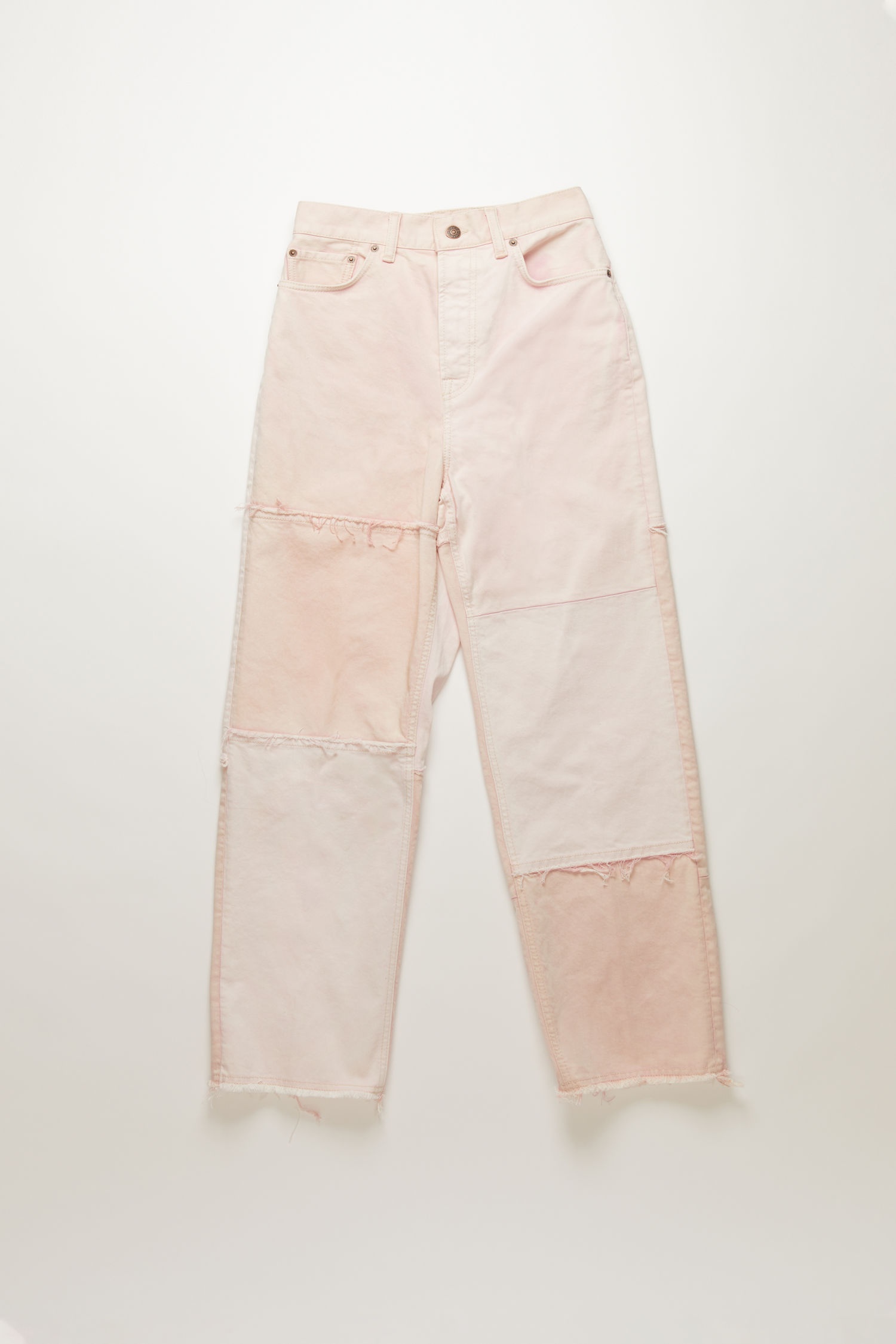 Recrafted tapered-fit jeans dusty pink - 1