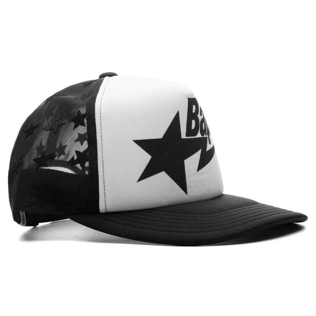 BAPE STA MESH CAP - BLACK - 3