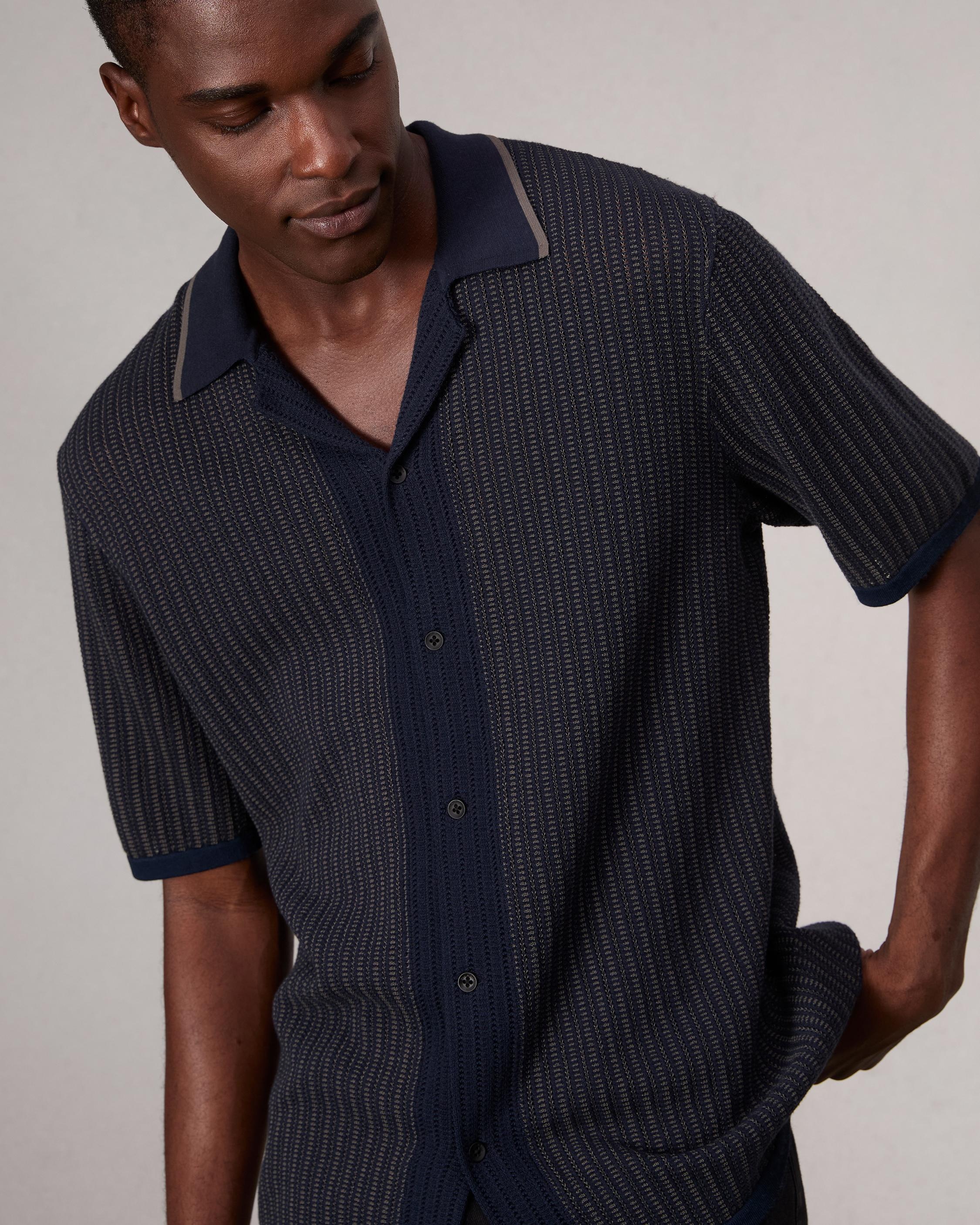 Harvey Knit Camp Shirt - 6