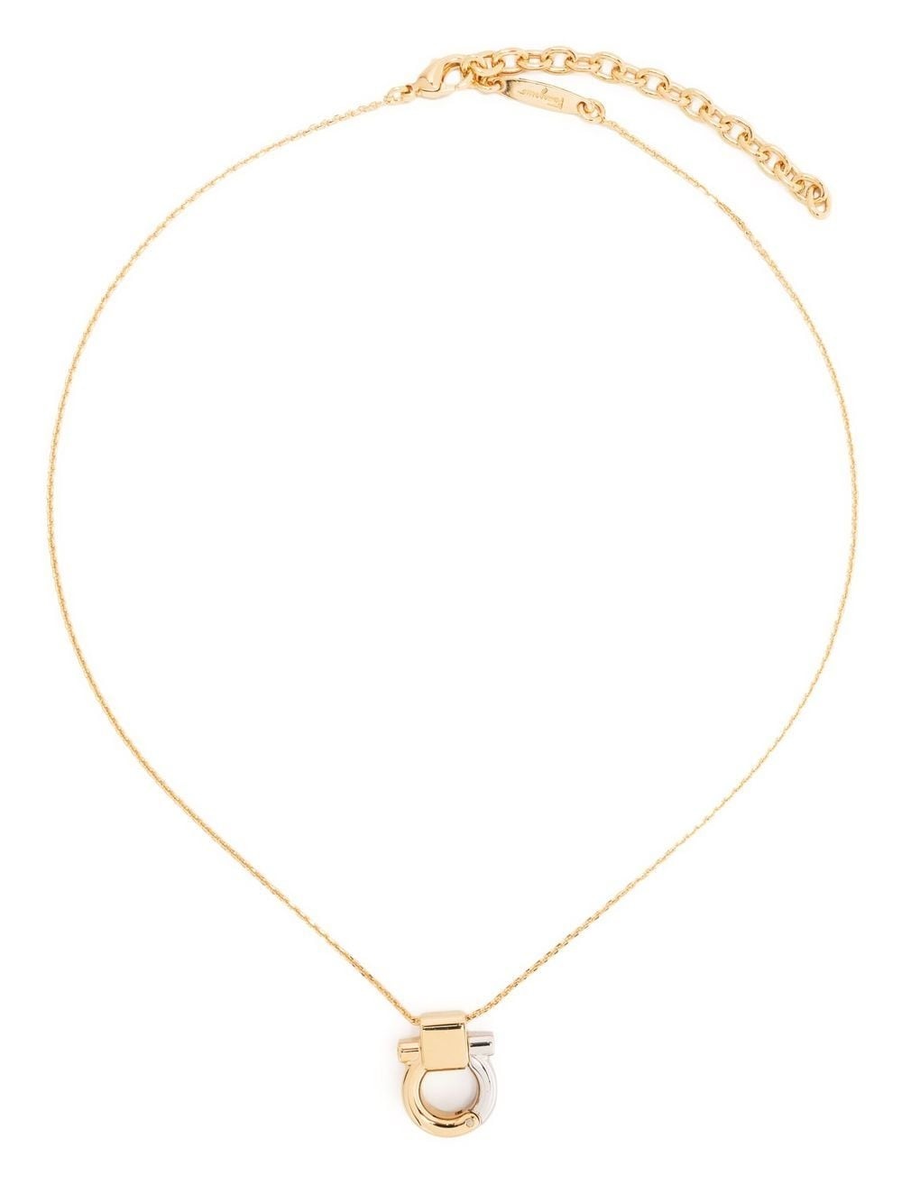 Gancini pendant necklace - 1