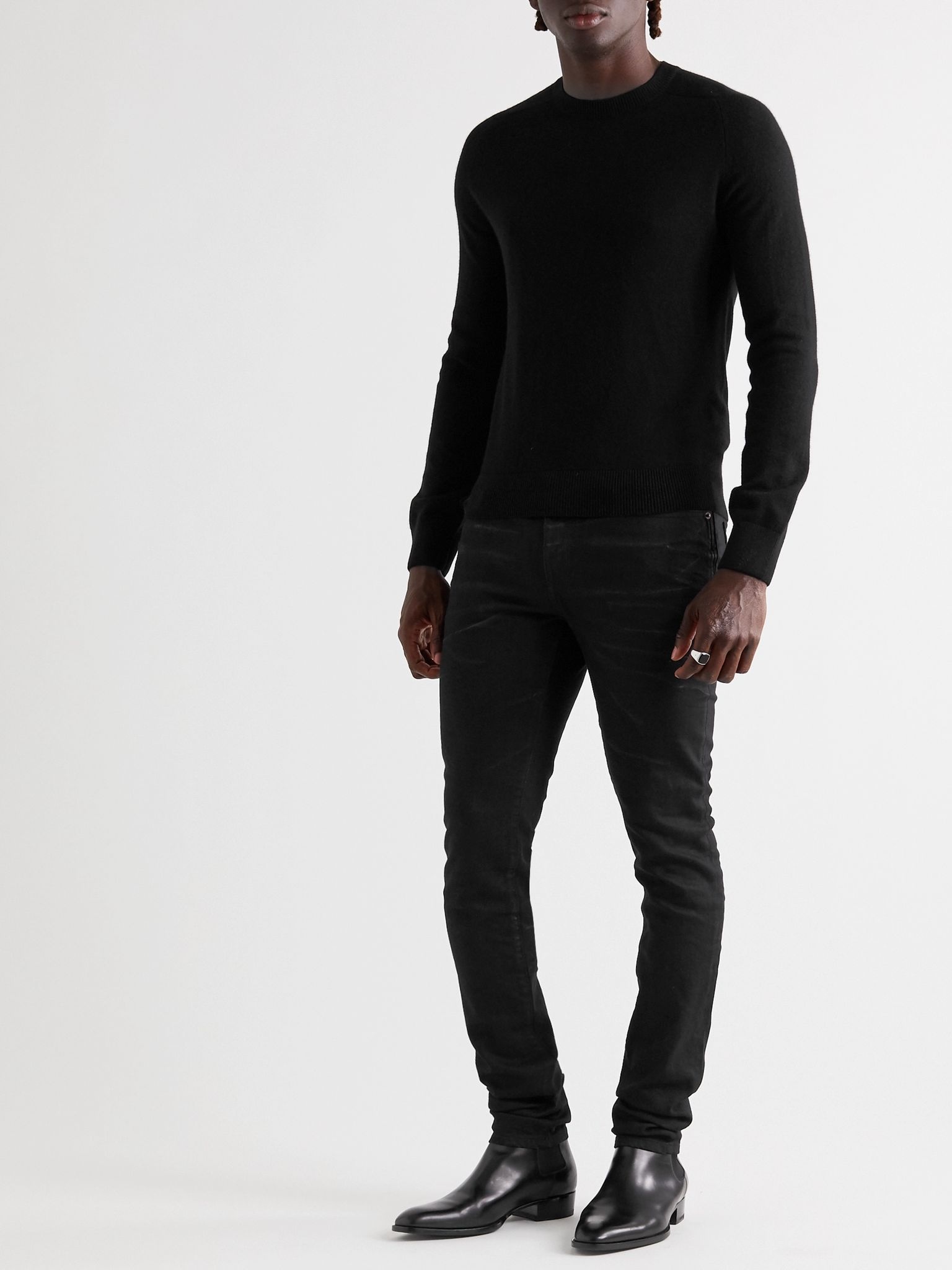 Slim-Fit Cashmere Sweater - 2