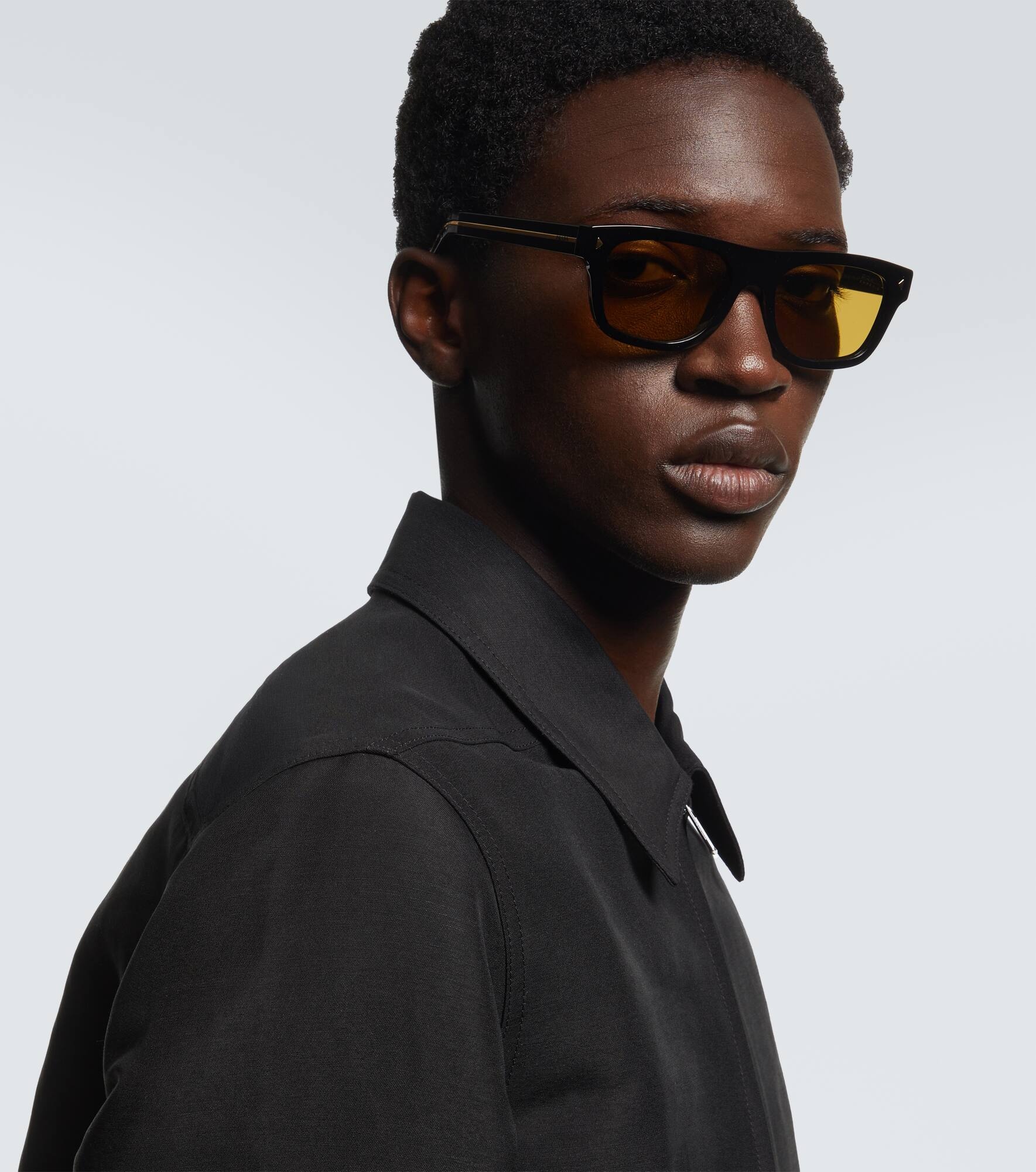 Logo square sunglasses - 3