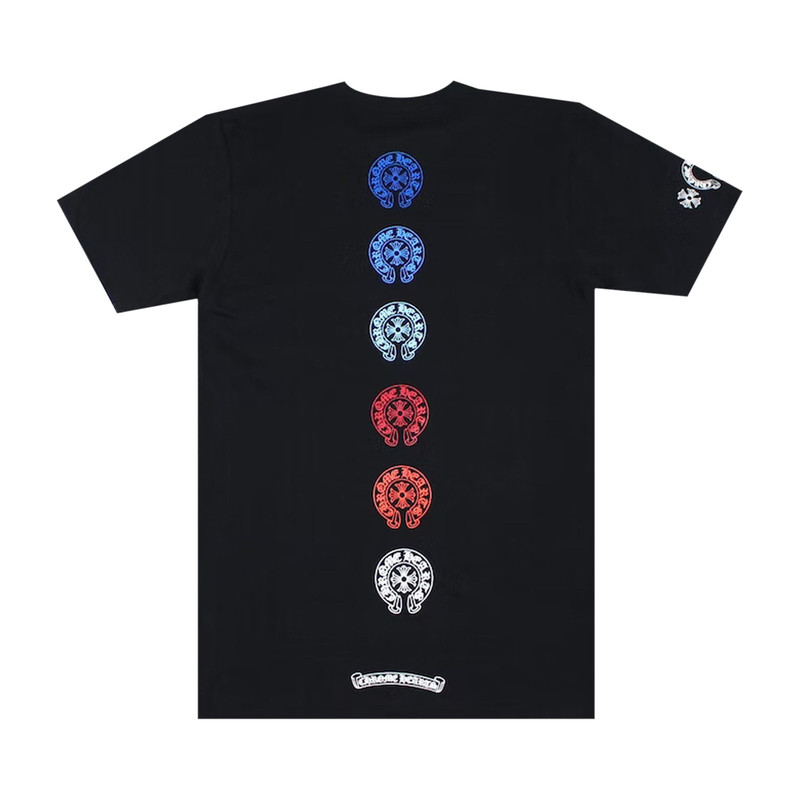 Chrome Hearts Chrome Hearts Multicolor Horseshoe T-Shirt 'Black' outlook