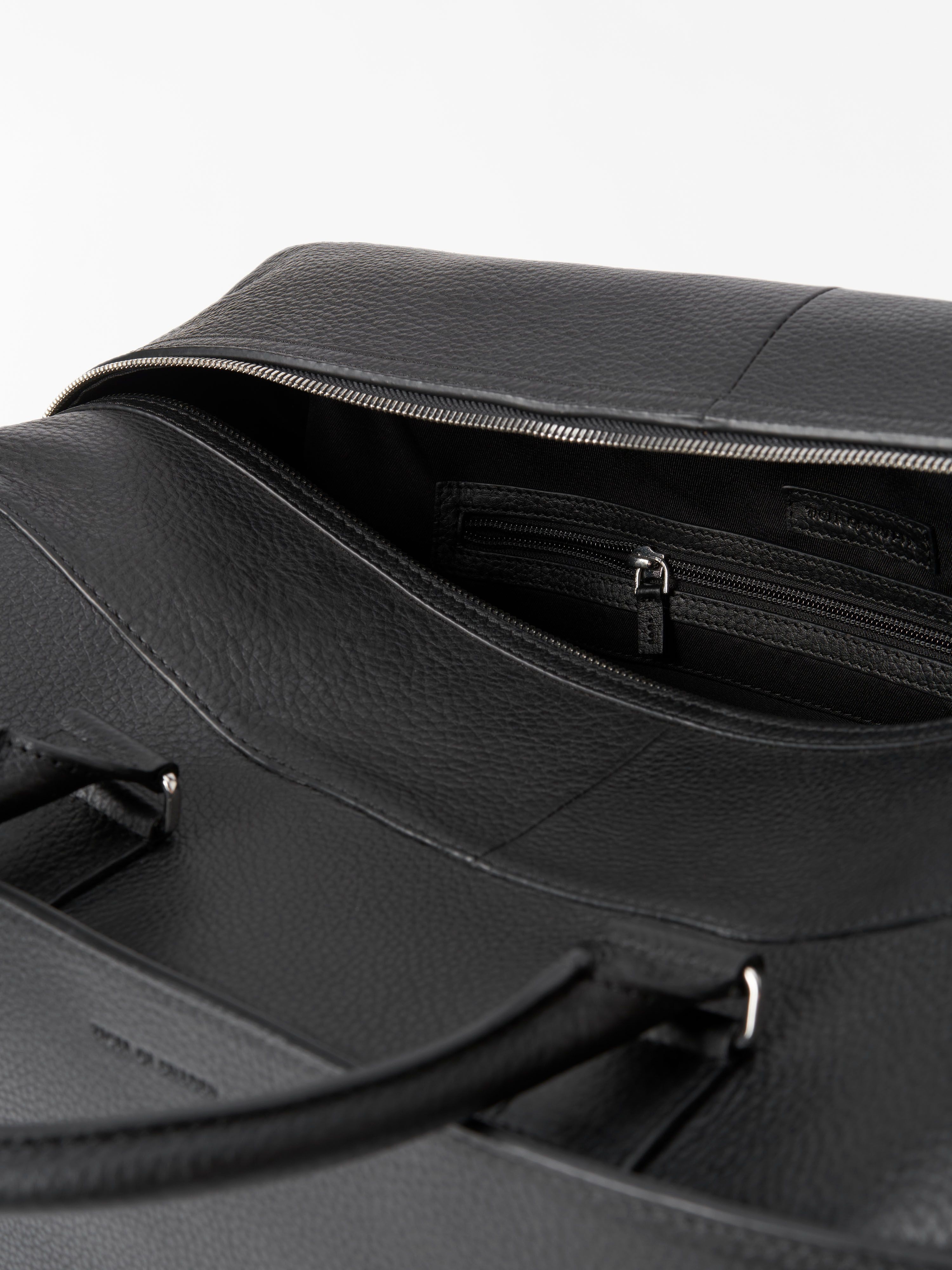 Brome Weekend Leather Bag - 3