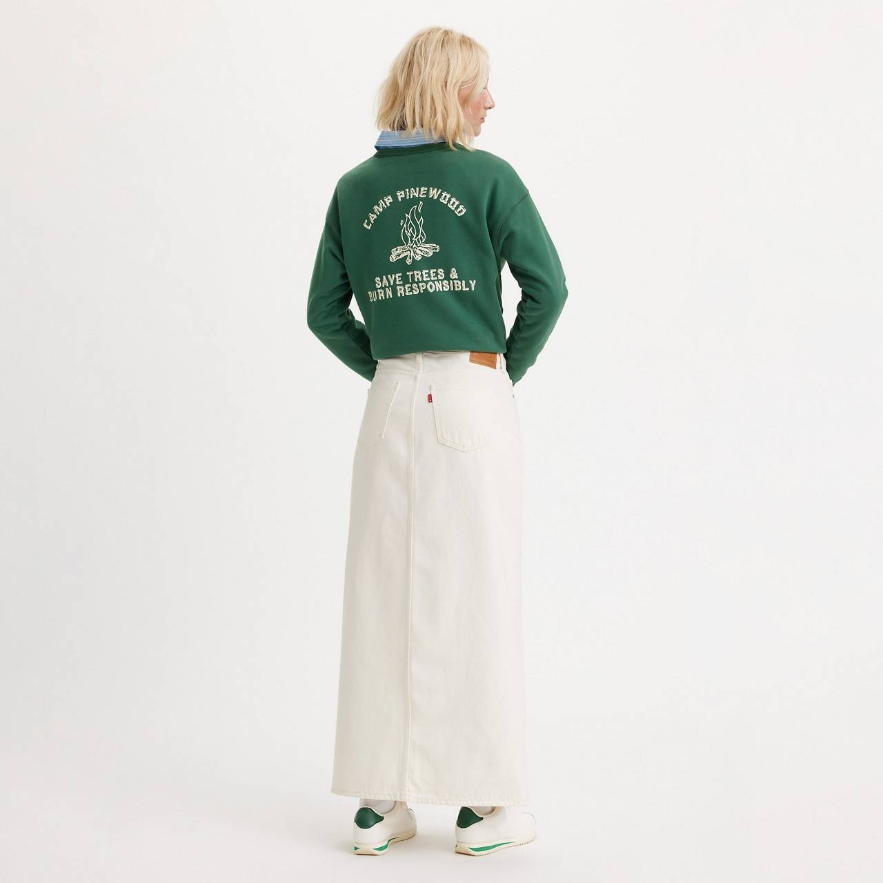 ANKLE COLUMN SKIRT - 5