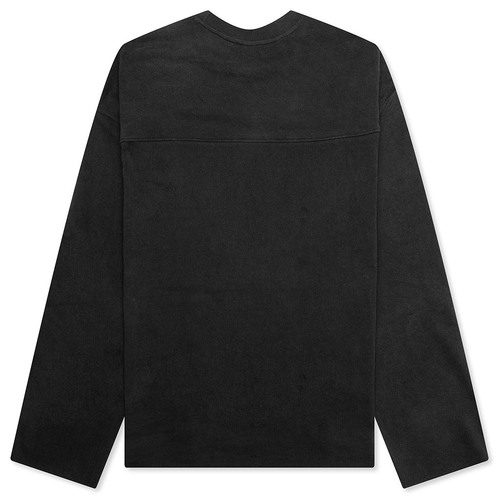 MIRACLE ACADEMY VARSITY L/S SHIRT - SUNFADE BLACK - 2