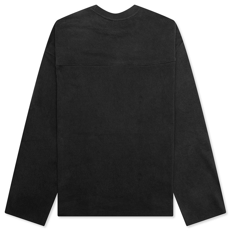 NAHMIAS MIRACLE ACADEMY VARSITY L/S SHIRT - SUNFADE BLACK outlook
