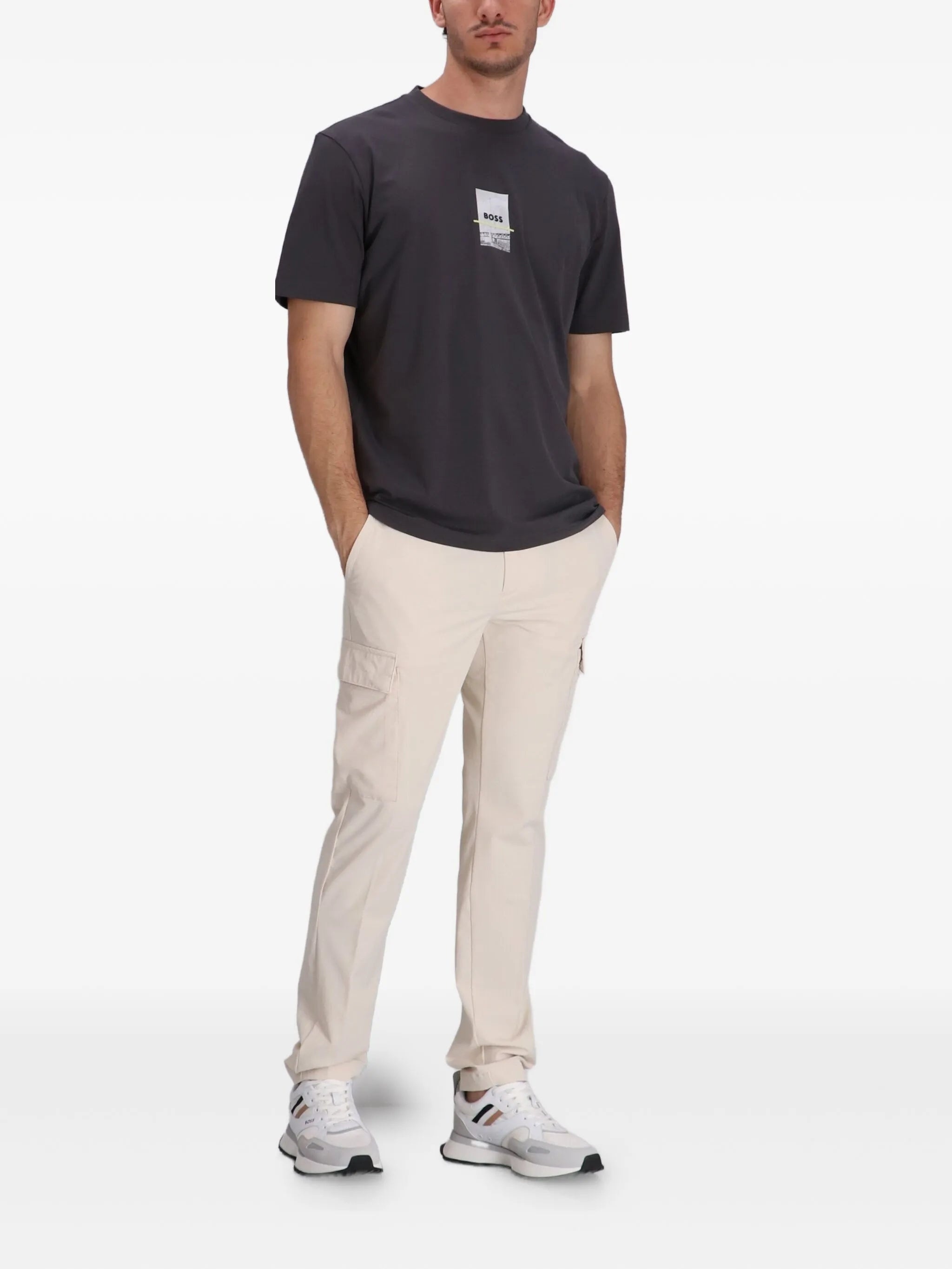 Boss Logo-print Cotton T-shirt - 3