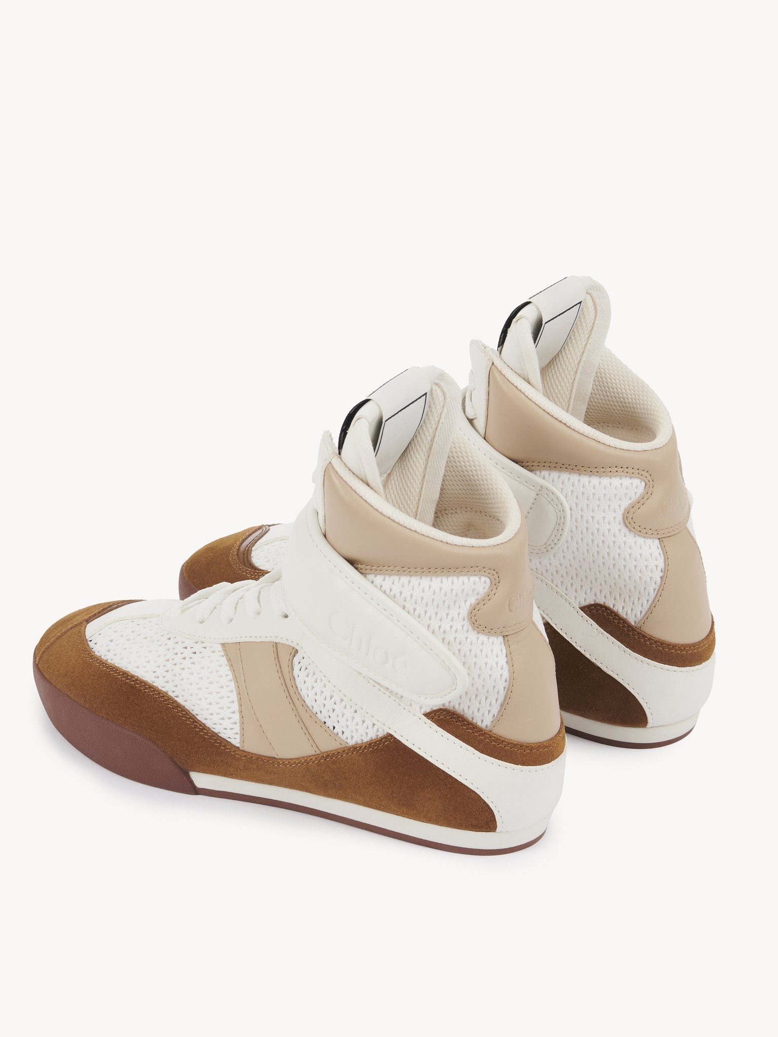CHLOÉ KICK HIGH-TOP SNEAKER - 6