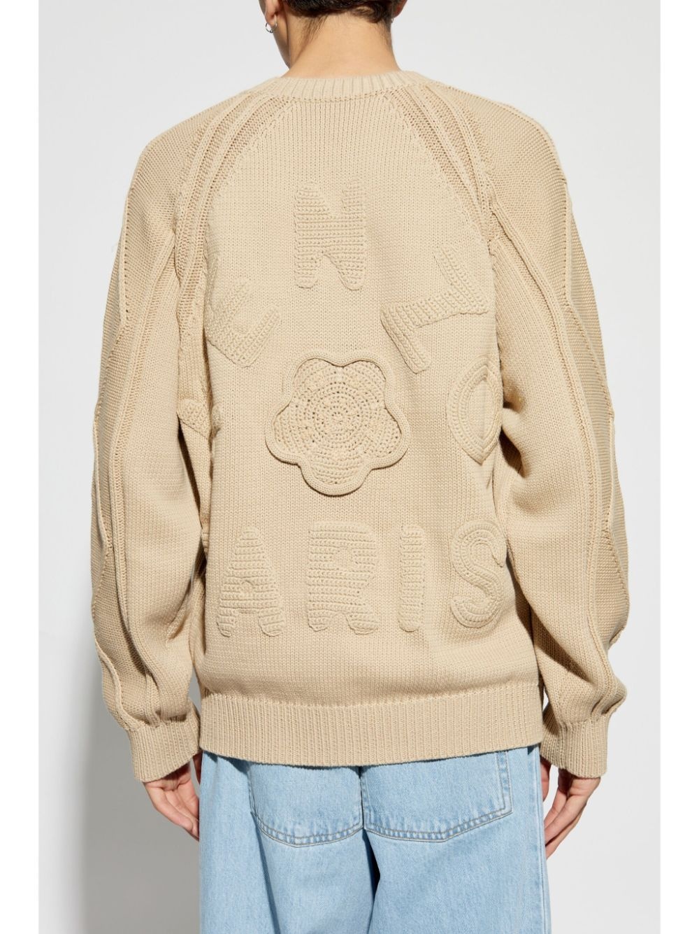 Boke Flower appiquÃ© jumper - 4