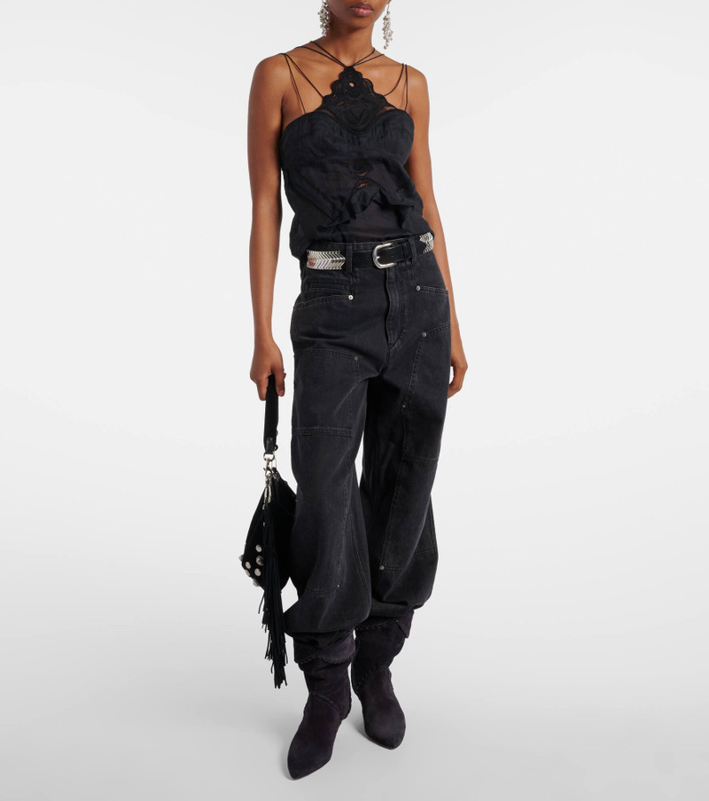 Isabel Marant Edoa 45 suede ankle boots outlook