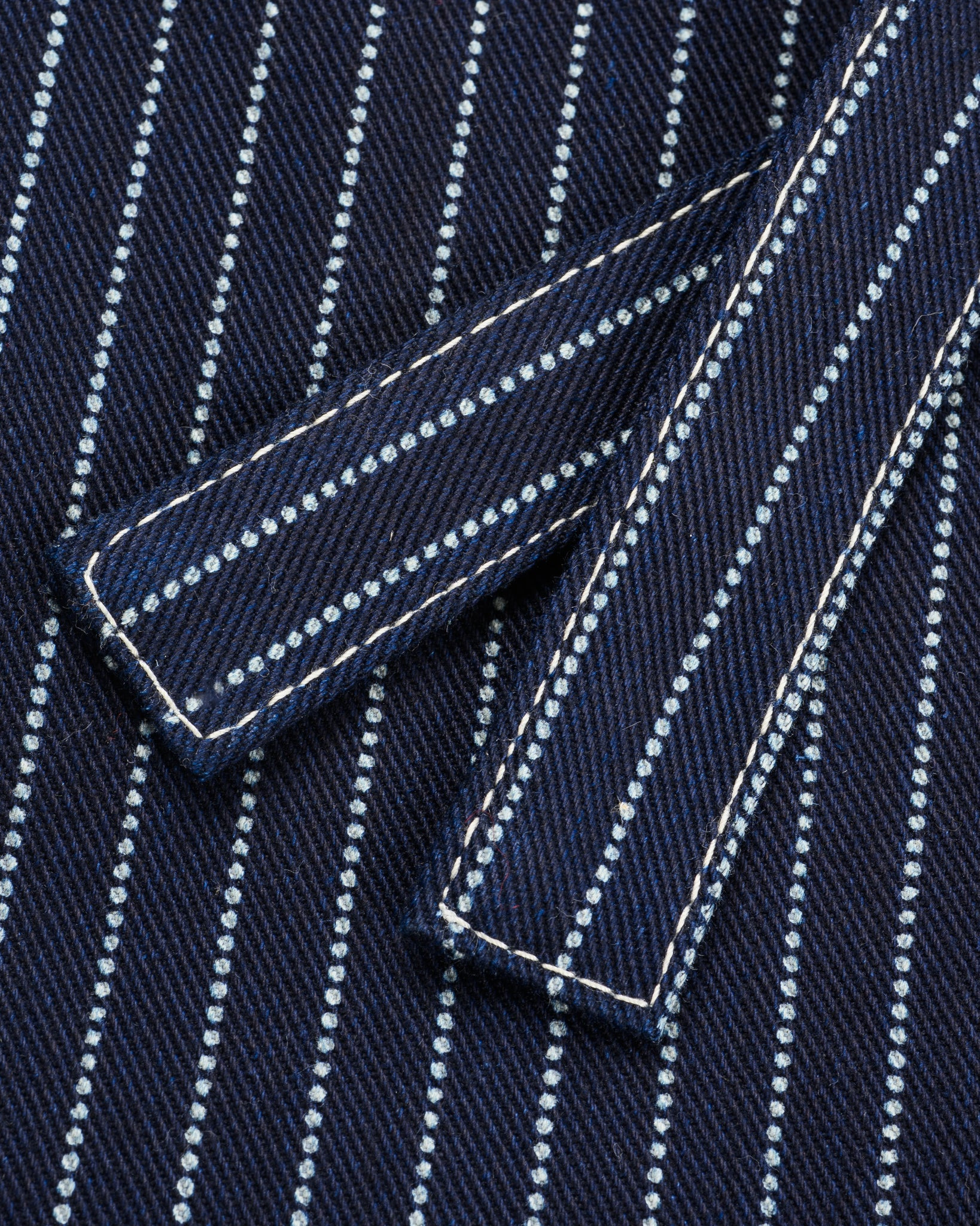 IHG-058-IND 12oz Wabash Apron - Indigo - 11