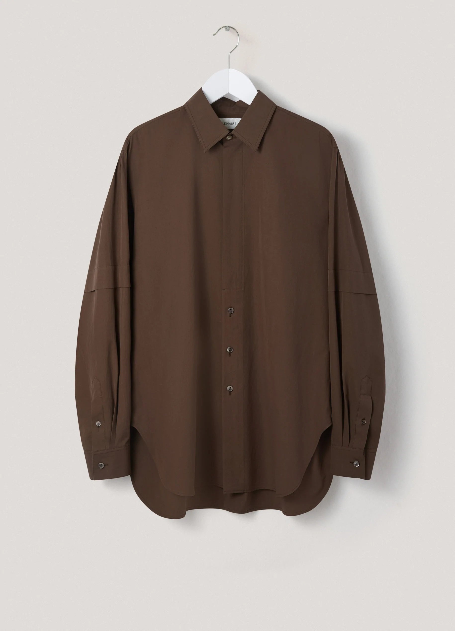 SHIRT WITH SLITS
COTTON POPLIN - 1