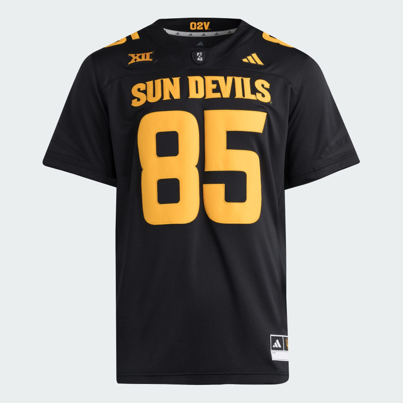 Arizona State Sun Devils Premier Black Alternate Football Jersey 1