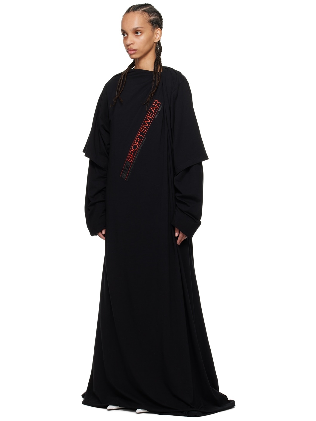 Black Shayne Oliver Edition Maxi Dress - 4