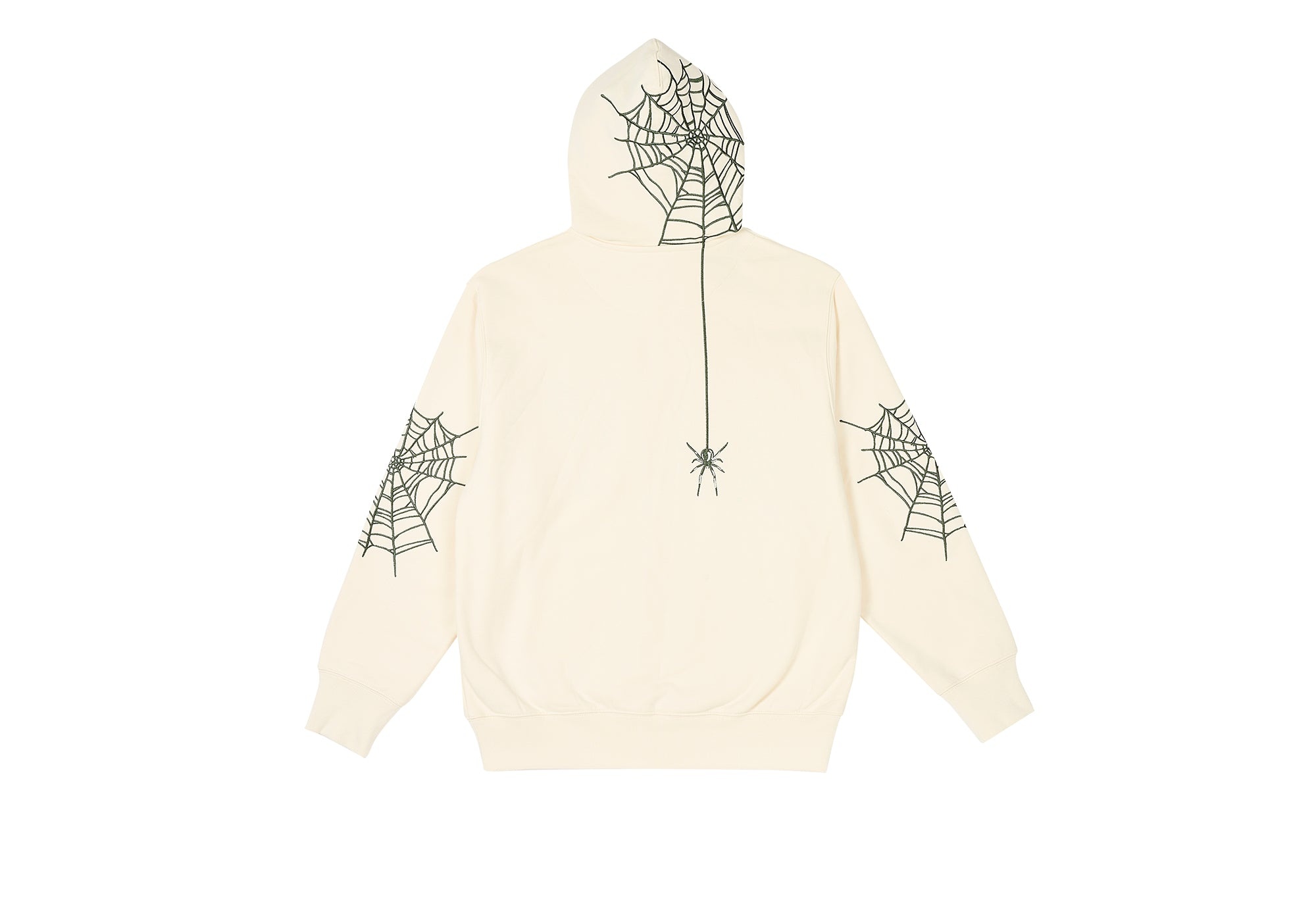 PALACE SPIDER ZIP HOOD SOFT WHITE | REVERSIBLE