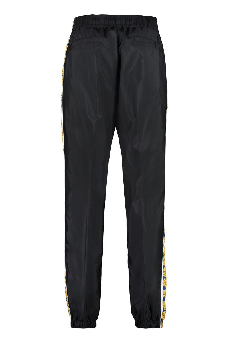 VERSACE TRACK-PANTS WITH CONTRASTING SIDE STRIPES - 2