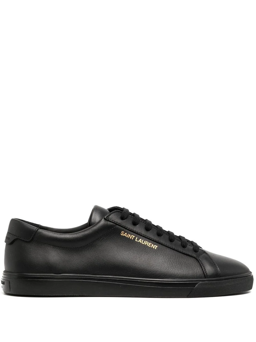 Saint Laurent Men Andy Leather Sneakers - 1