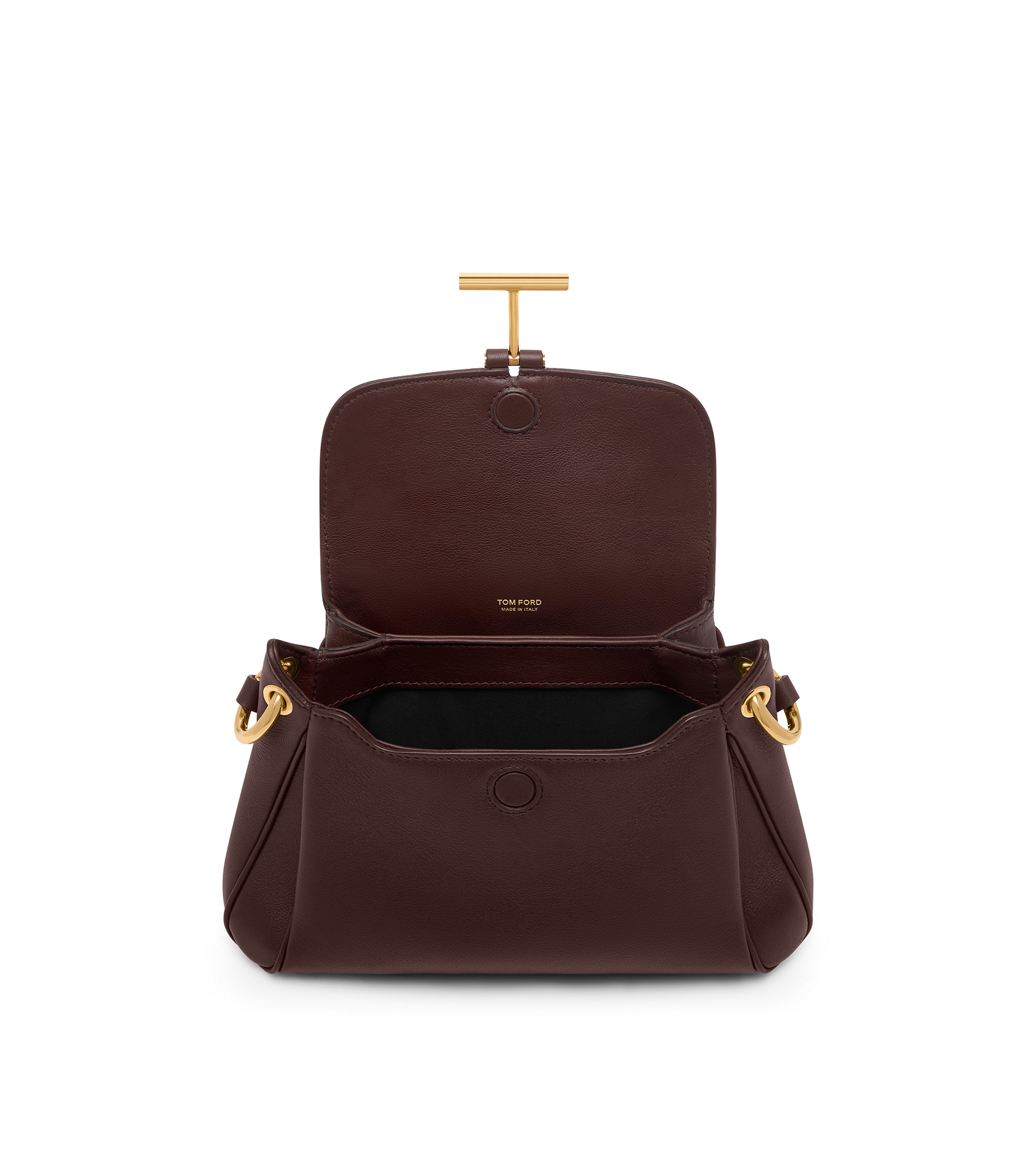 NATURAL GRAIN LEATHER TARA SMALL SHOULDER BAG - 4