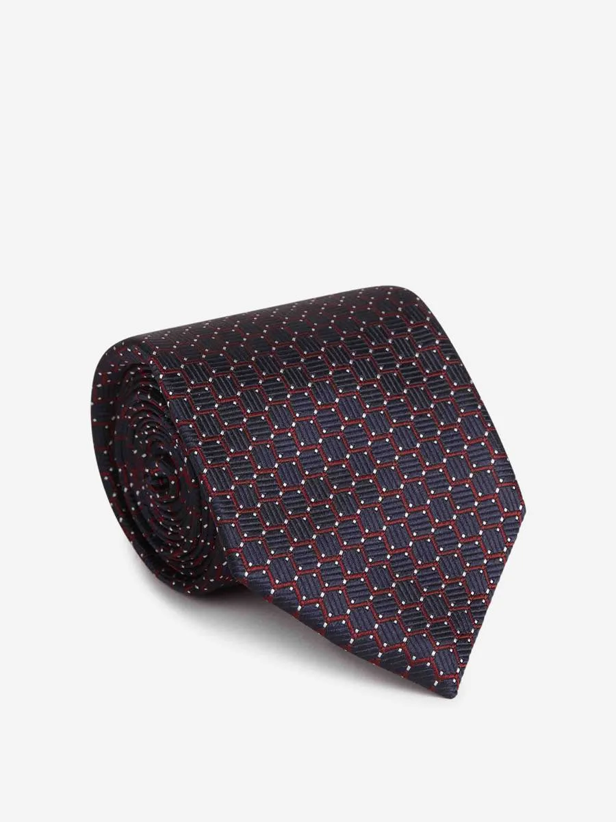 Zegna Textured Silk Tie - 1