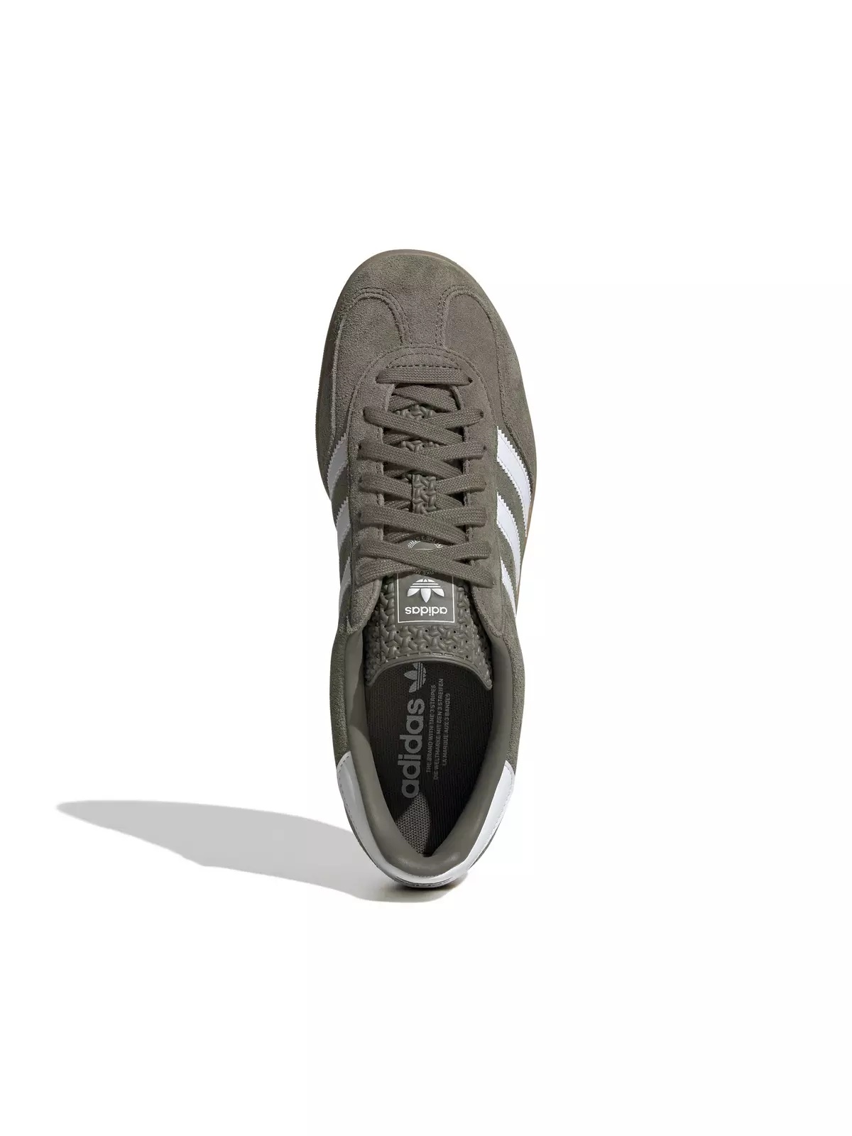 Originals Gazelle "Olive Strata/Ftwr White/Gold Metallic" Men's Shoe - 5