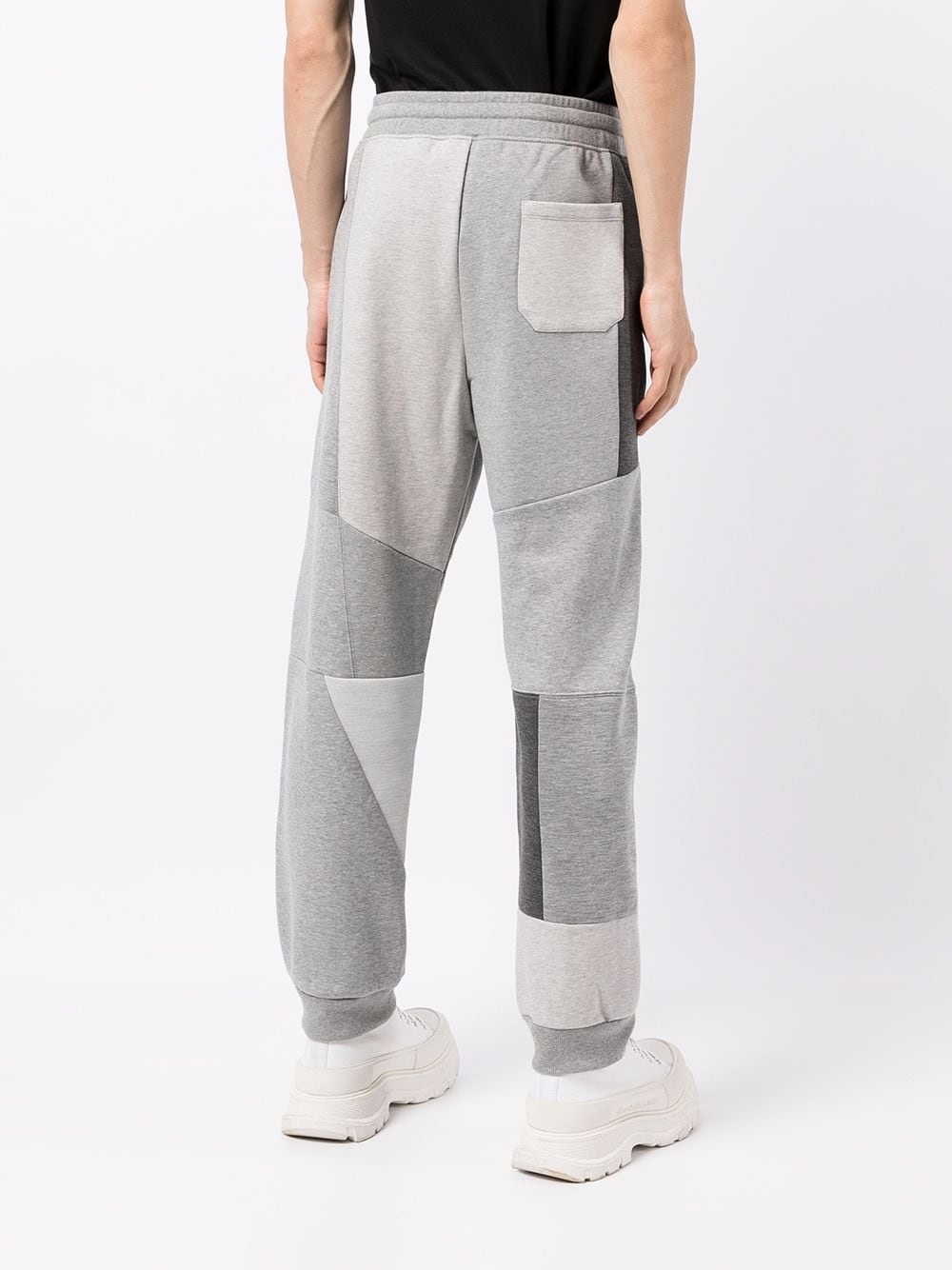 VLTN logo-print patchwork track pants - 4