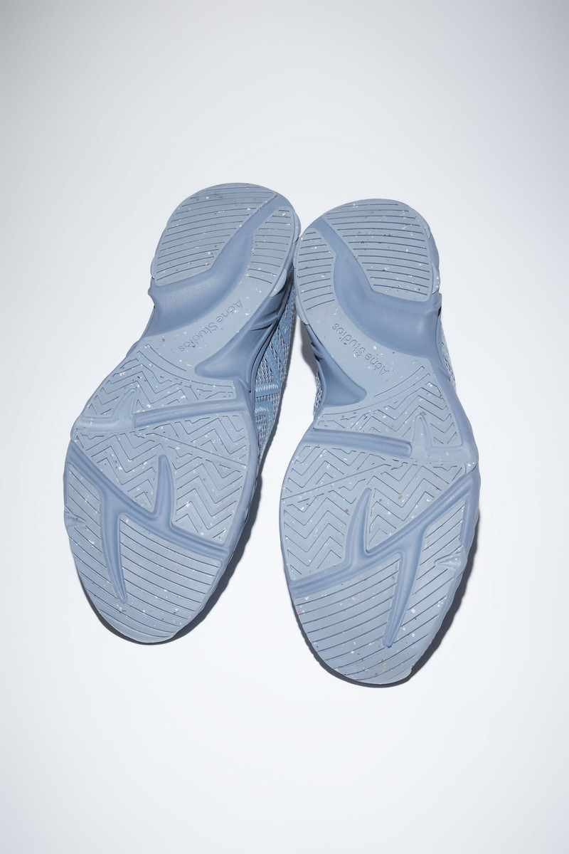 Lace-up sneakers - Dusty blue 3