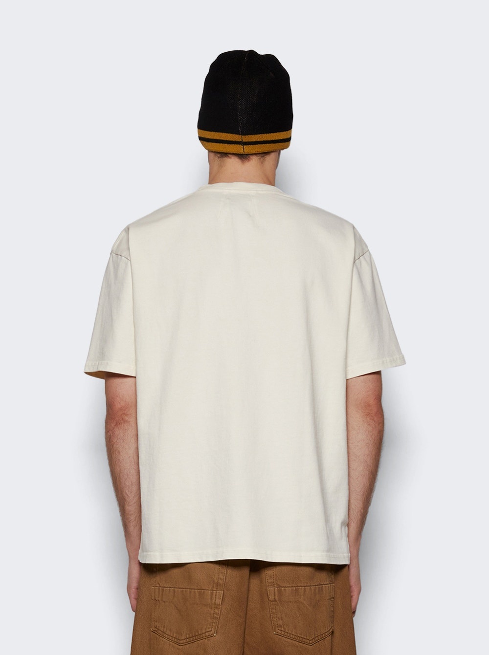 【関税込み】Rhude オフホワイト Runway クレスト Tシャツ Buy Rhude Runway Crest Tee 'Vintage White' - FW24TT200120241