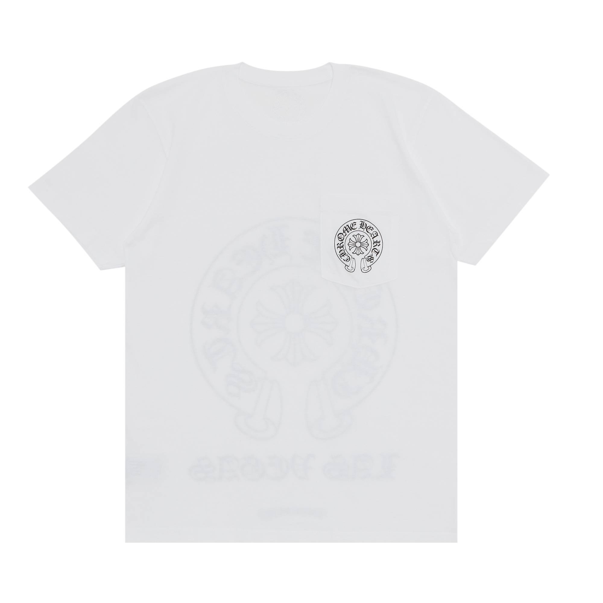 Chrome Hearts Las Vegas Exclusive Horseshoe T-Shirt 'White' - 1