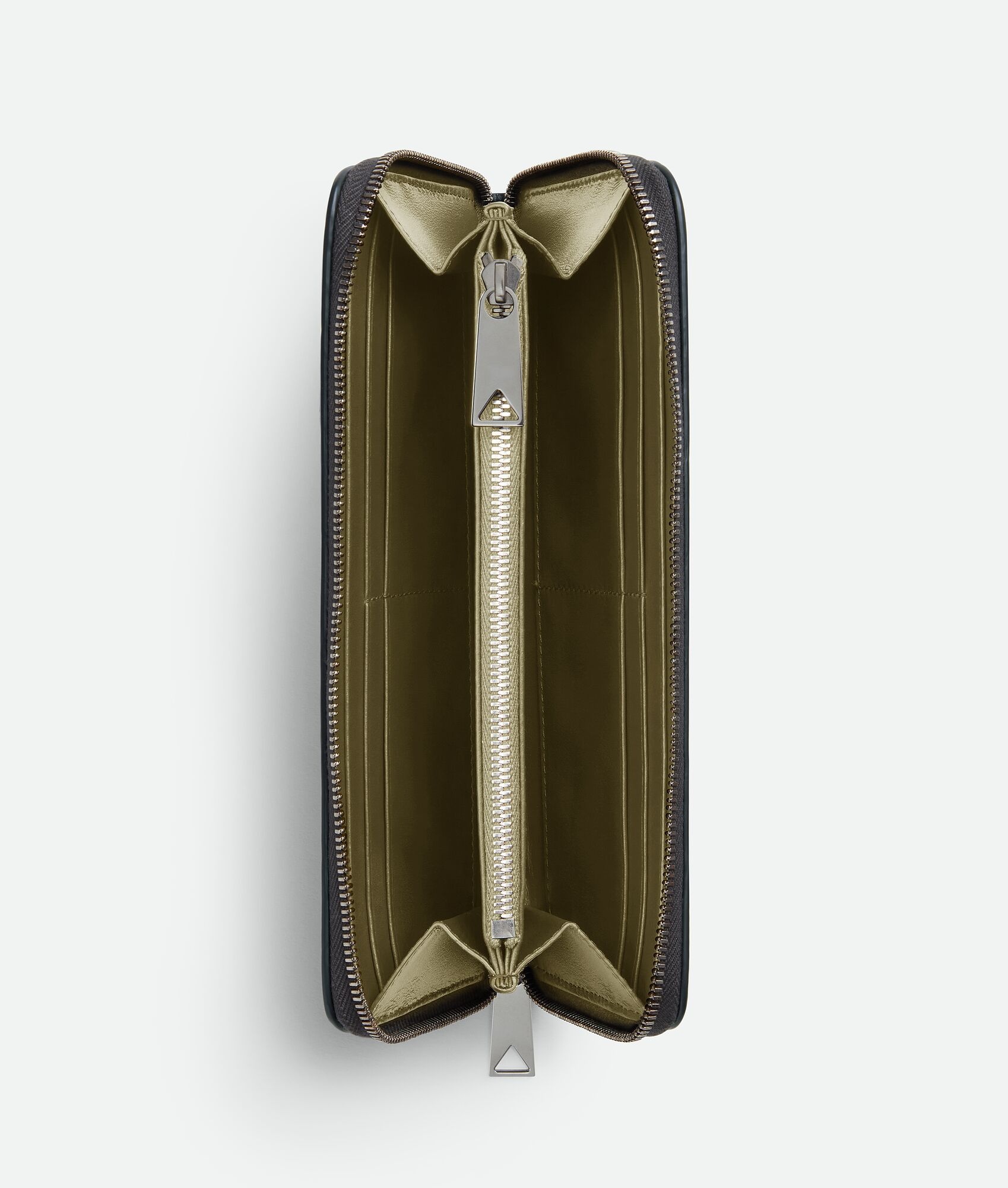Intrecciato Zip Around Wallet - 2