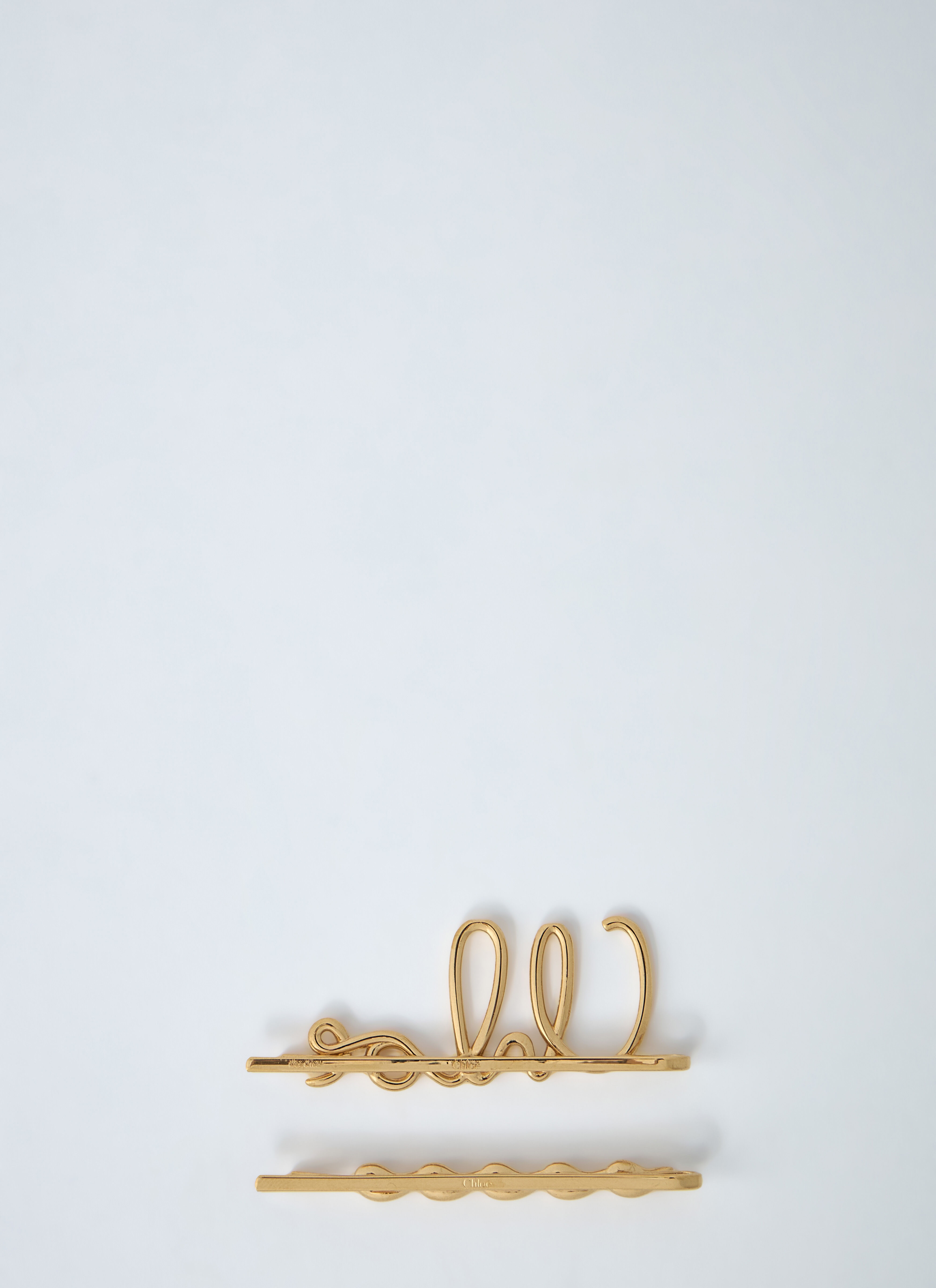 Logo Motif Hair Clip - 3