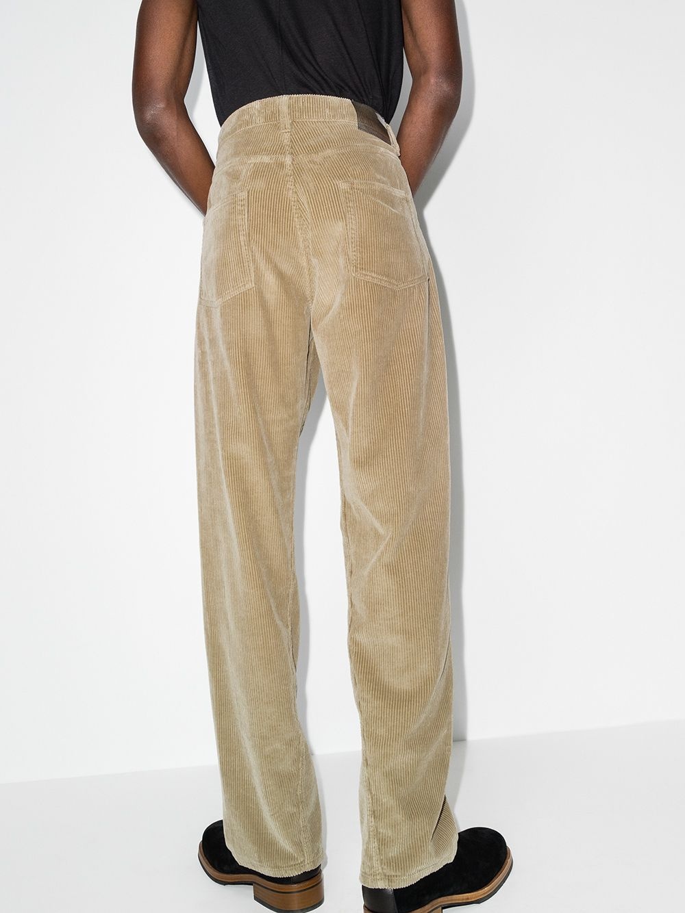 Sabot corduroy straight-leg trousers - 3