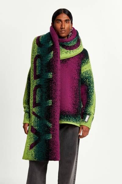 Y/Project Maxi Gradient Blanket Scarf outlook