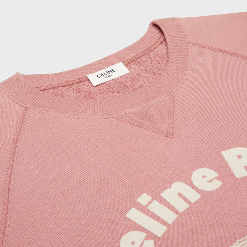 arc de triomphe sweatshirt in cotton fleece 3