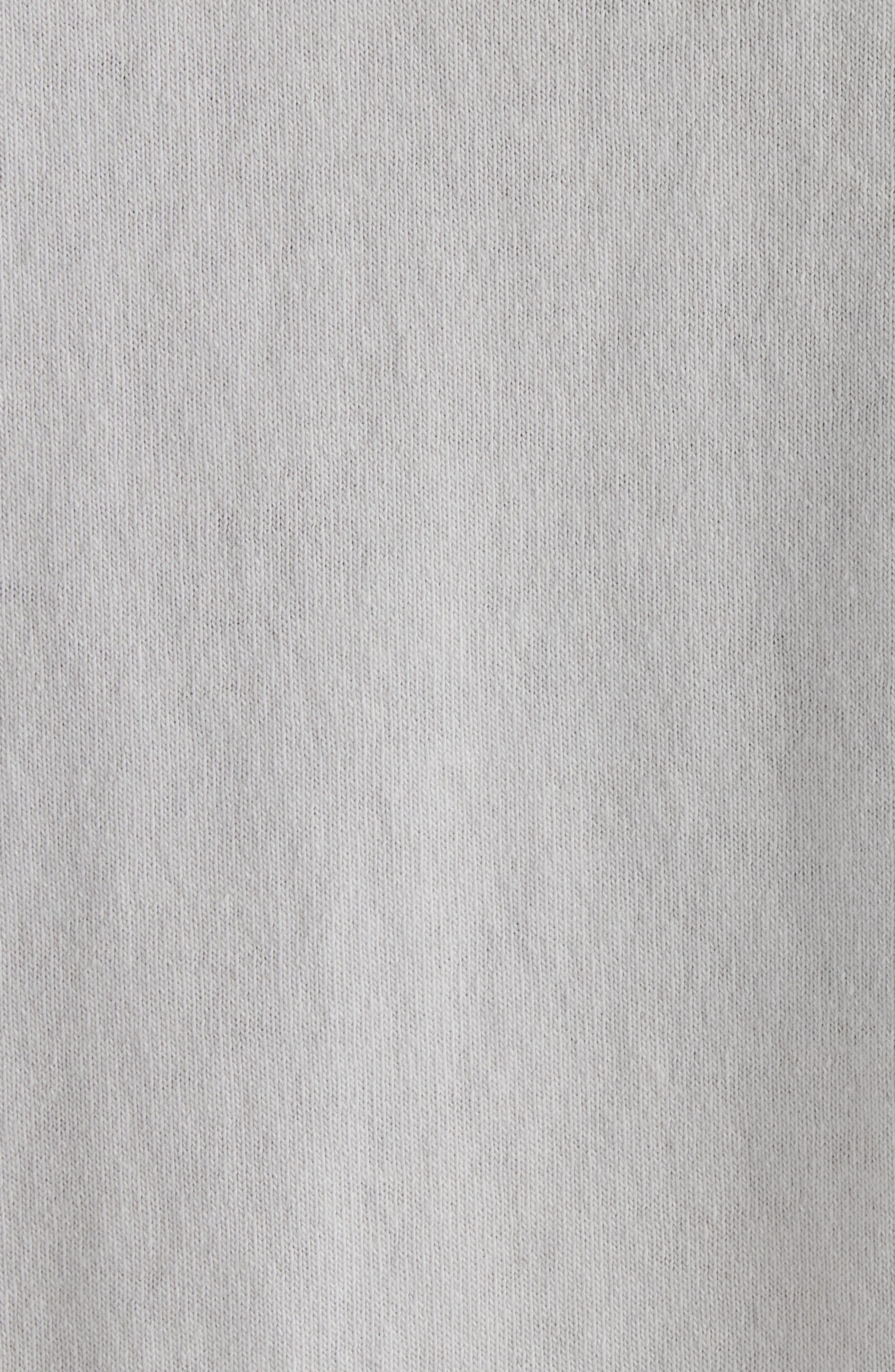 Balenciaga Medium Fit Distressed Logo T-Shirt in 8016 Dirty Wht/Sport Blue at Nordstrom - 5