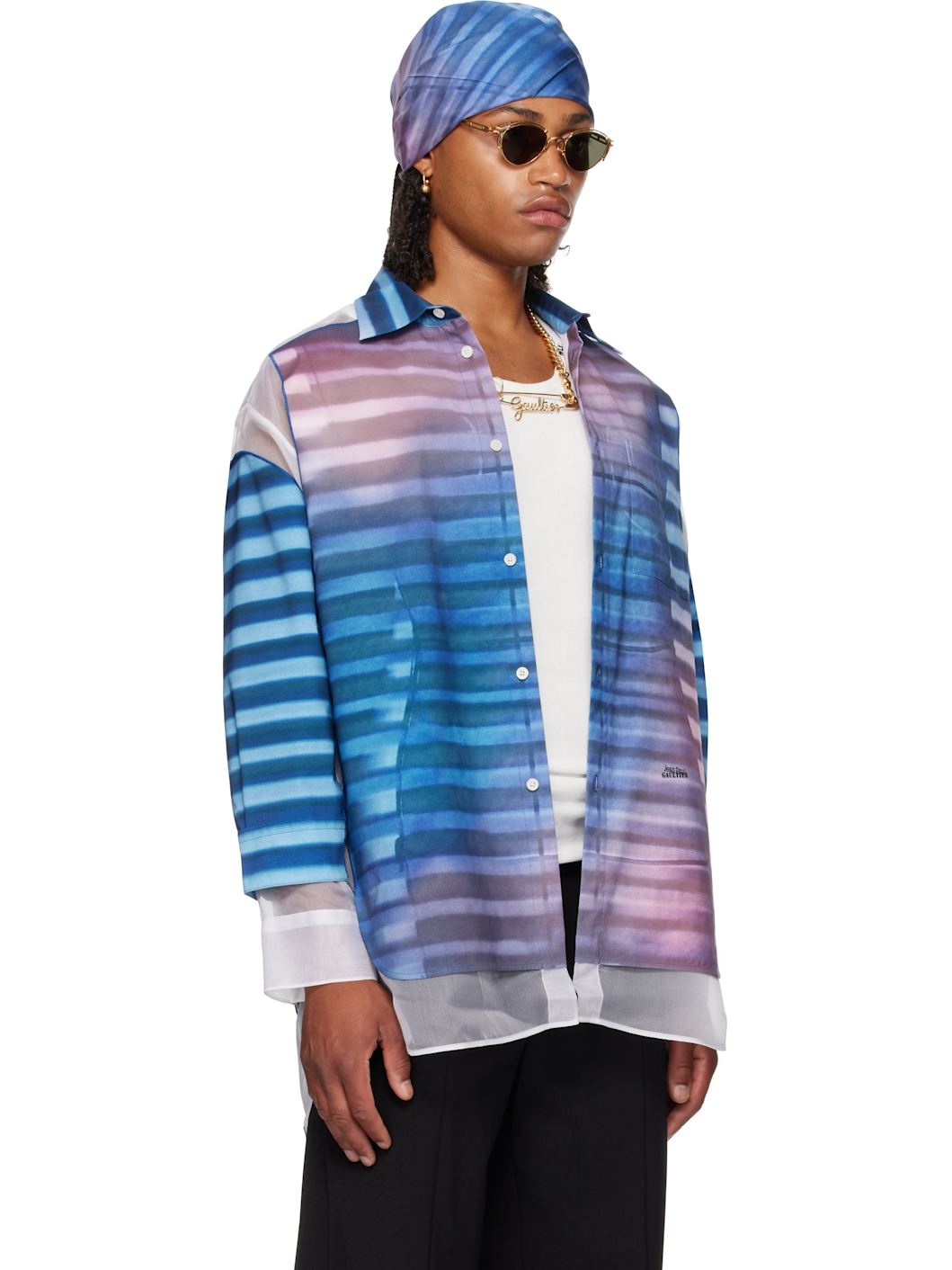 Blue 'The Petit-Grand Air' Shirt - 2