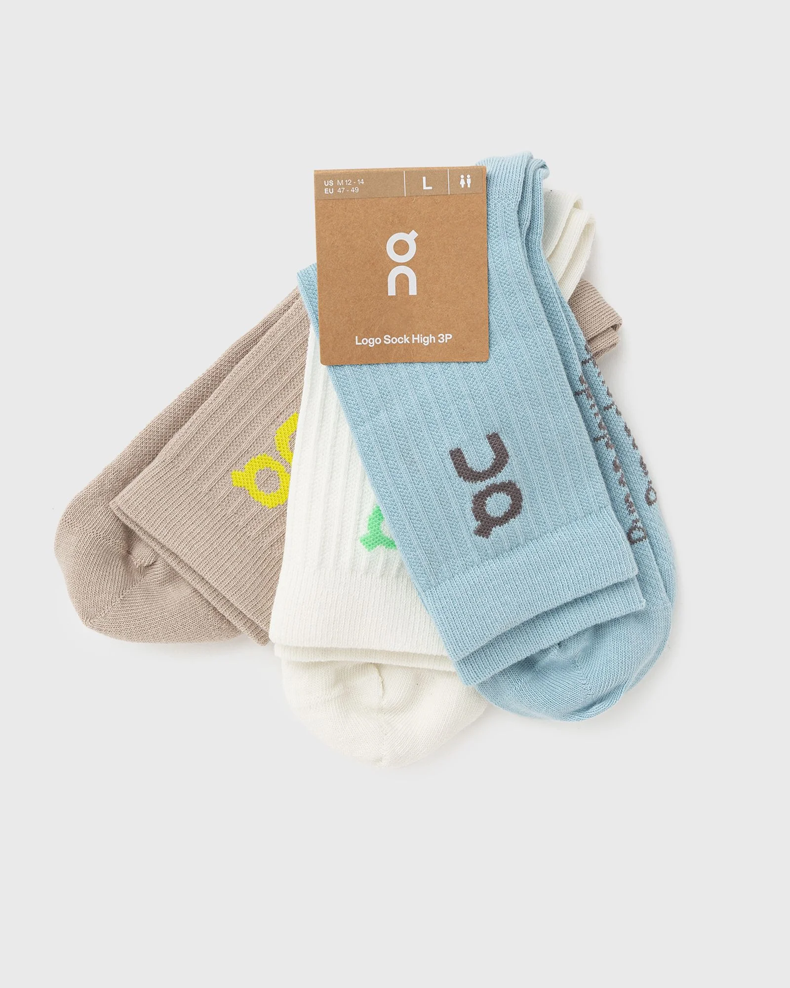 Logo Sock High 3P - 1