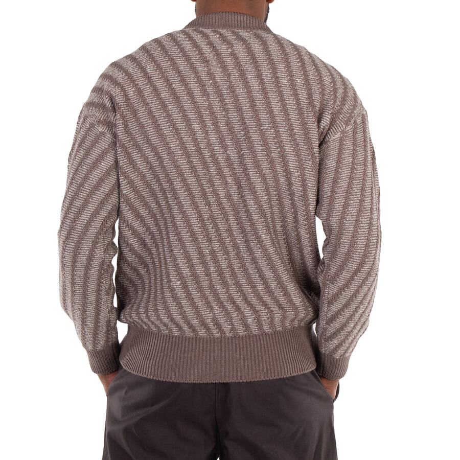 Emporio Armani Crew-Neck Jacquard Sweater - 4
