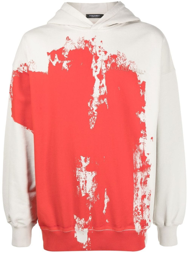 페인트 효력 면 hoodie 1