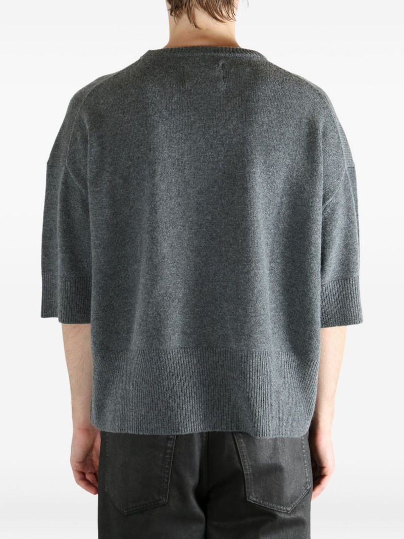 short-sleeve cashmere jumper 4