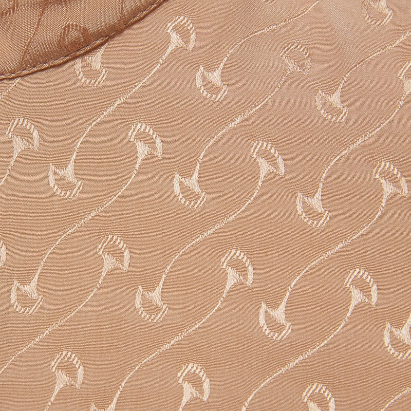 Horsebit crêpe satin shirt 4