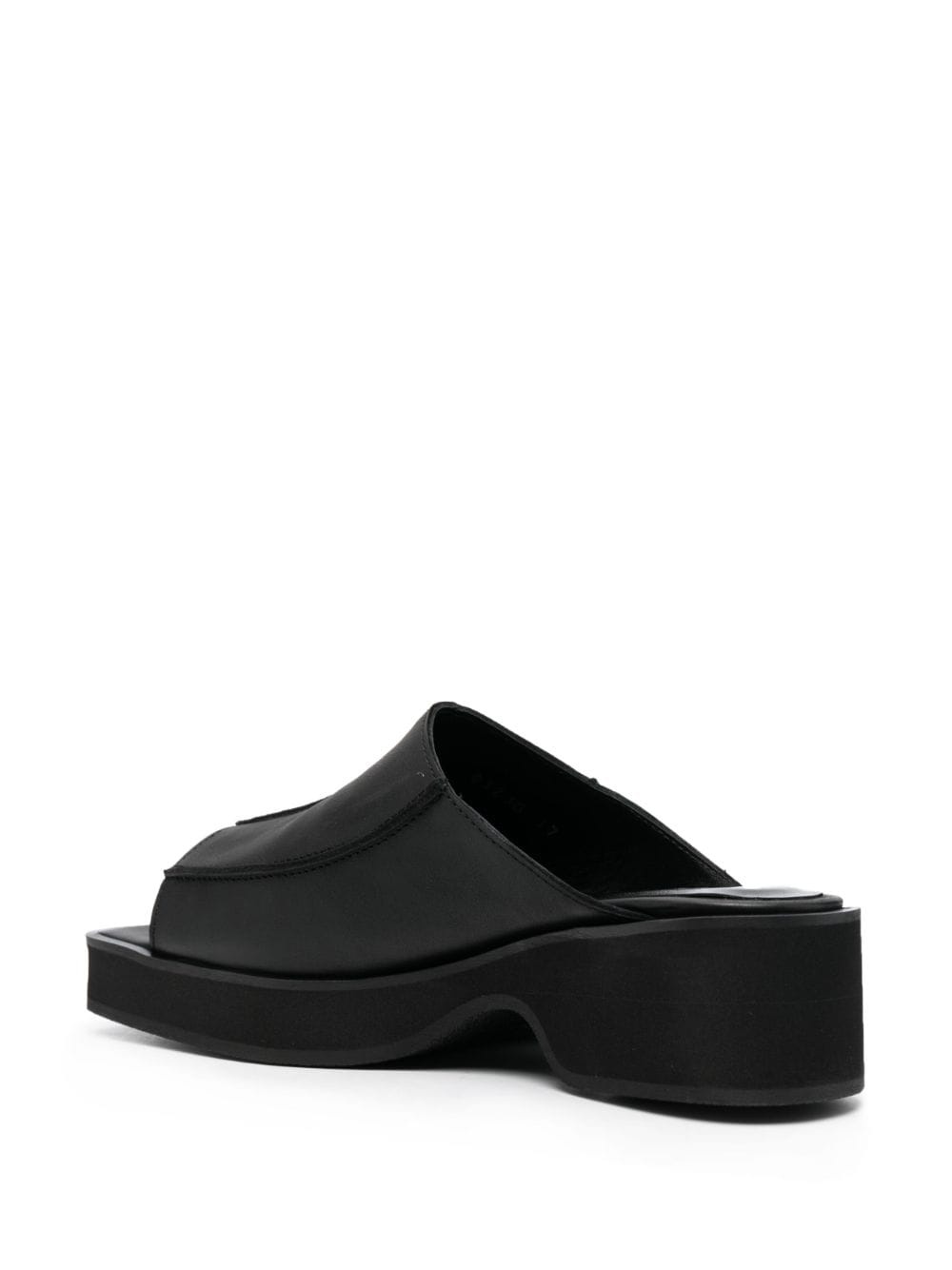 Frame 55mm slip-on leather sandals - 3